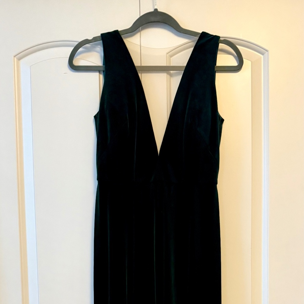 Jenny Yoo Logan Bridesmaid Dress Green Size 8 - Picture 4 of 13